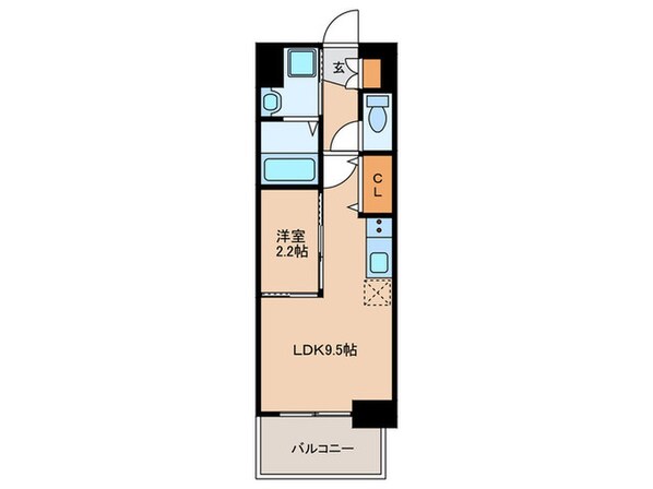 ライフプラン赤坂の物件間取画像